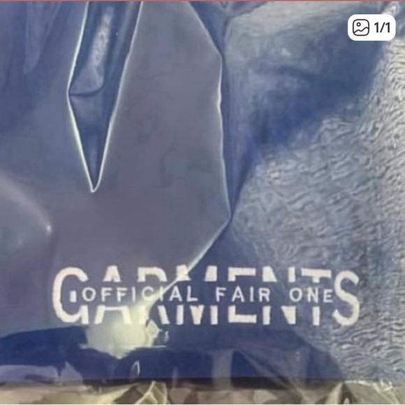 Other - Garments Official Fair One Blue Shirt